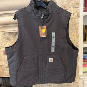 NWT Carhartt Sherpa Vest